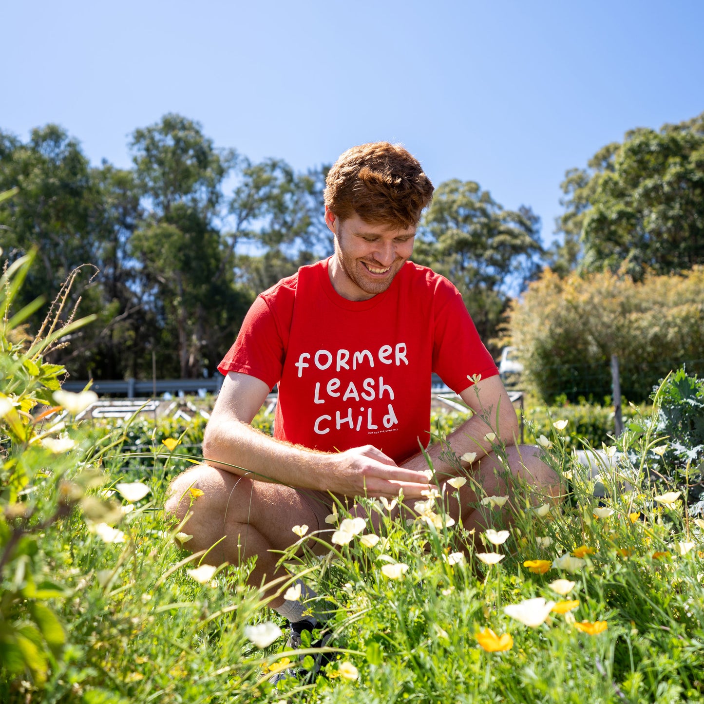 Former Leash Child Tee - Red