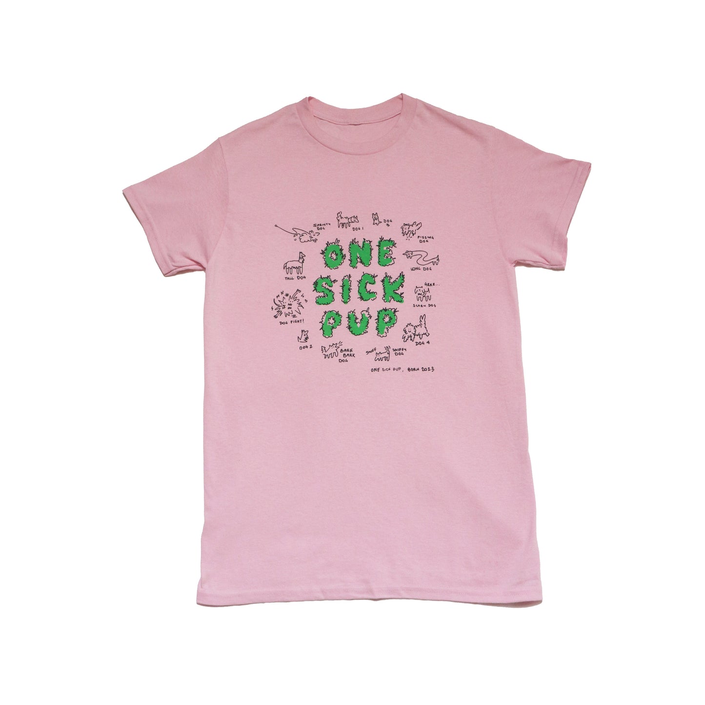 Dog Park Tee - Pink