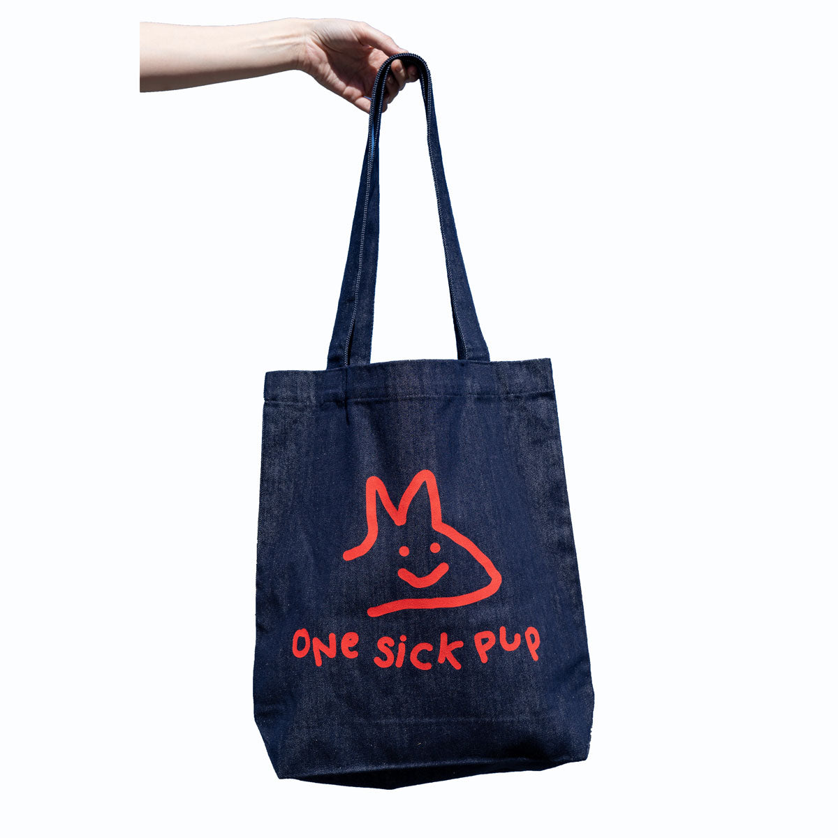 The Logo Tote - Denim